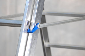 2,5M Scala in alluminio a 3 tronchi