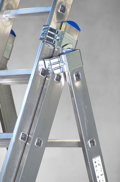 2,5M Scala in alluminio a 3 tronchi
